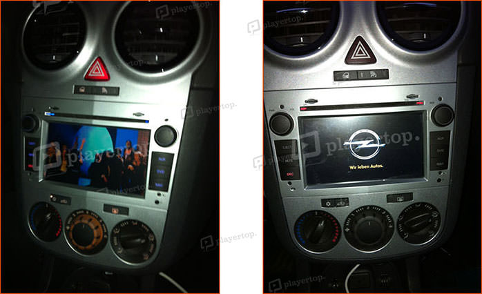 installation autoradio gps opel corsa